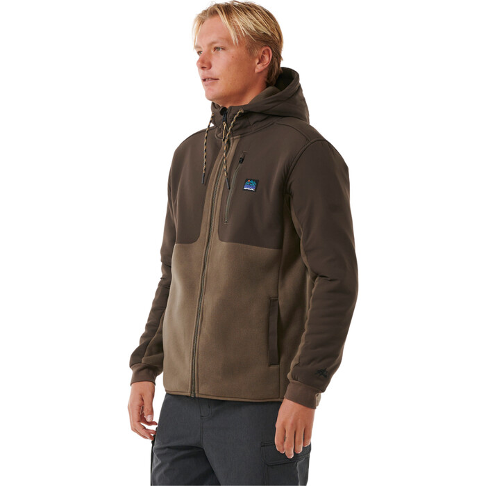 2024 Rip Curl Mens Anti Series Search Jacket 05MMFL - Rock